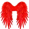 Alas Rojas Plumas Deluxe
