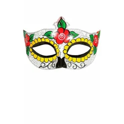 Antifaz Catrina Flores