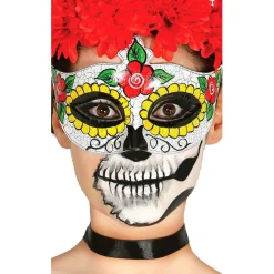 Antifaz Catrina Flores