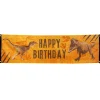 Bandera Dinosaurio Rex de Cumpleaños