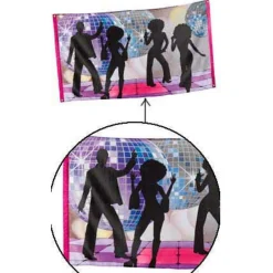 Bandera Disco Siluetas