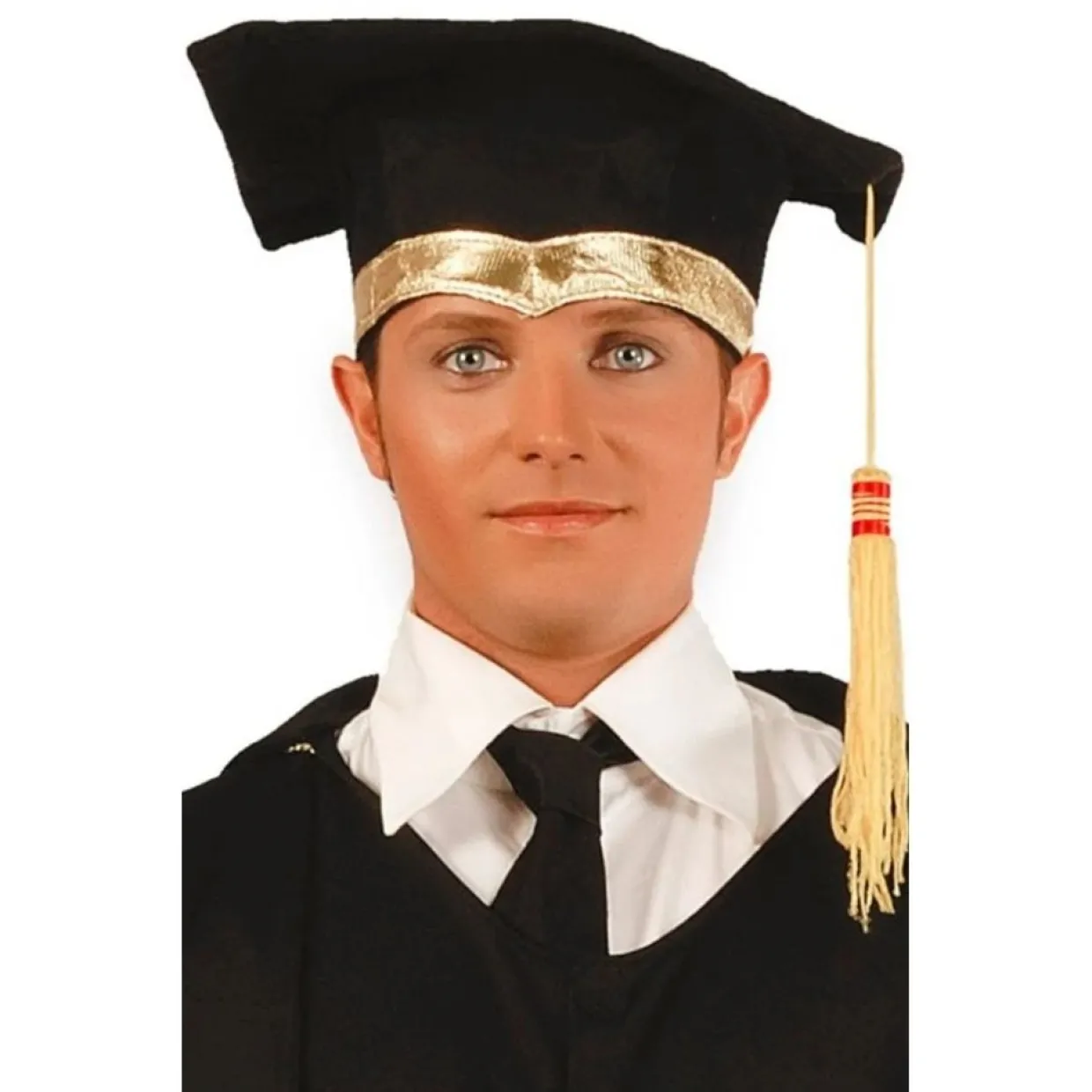 Birrete de Graduado Dorado