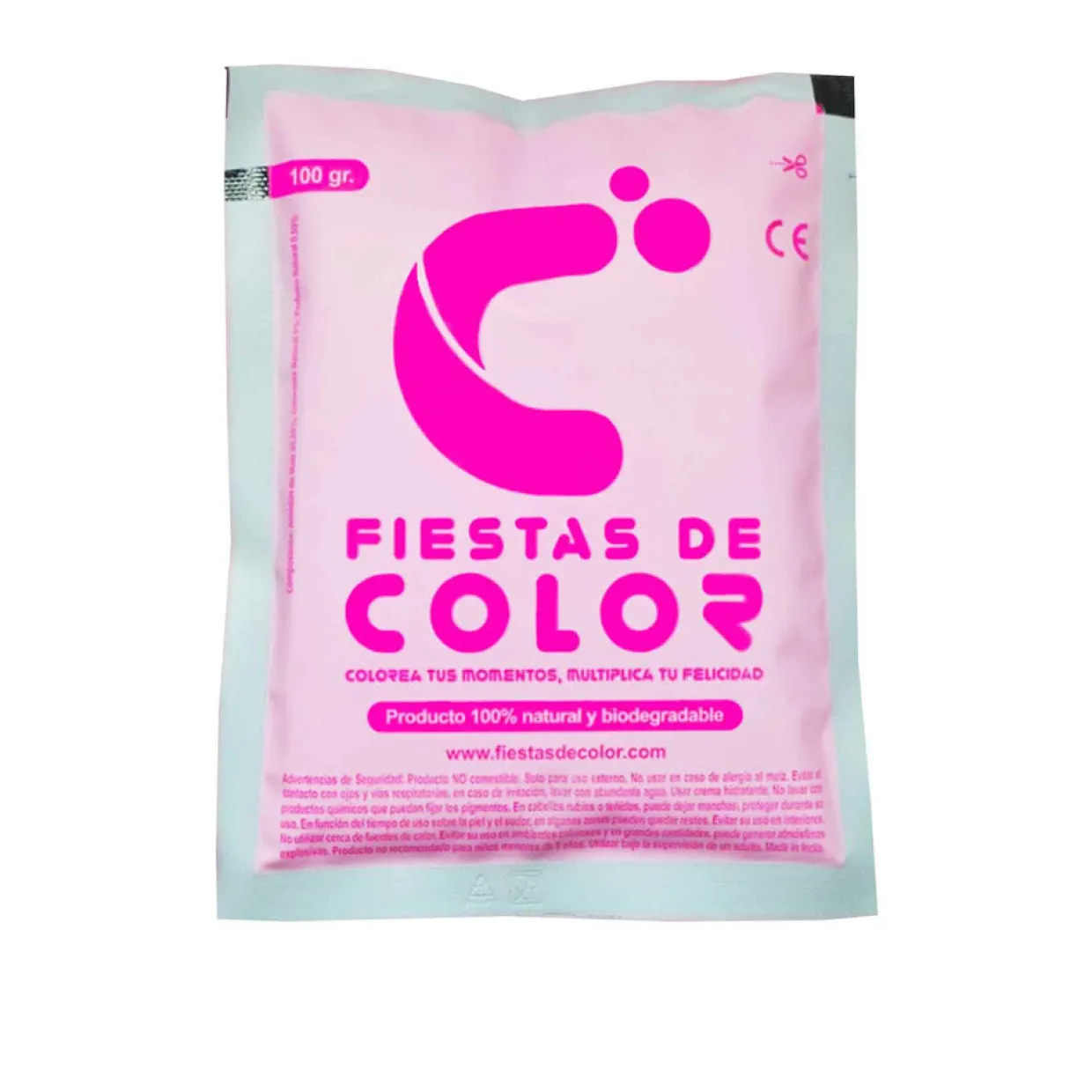 Bolsa de Polvo Holi Fucsia