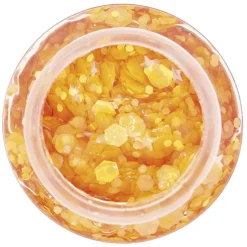 Bote de Glitter en Gel Naranja