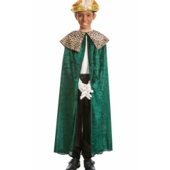 Capa de Rey Mago Baltasar infantil