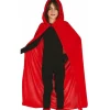 Capa Roja con Capucha Terciopelo infantil