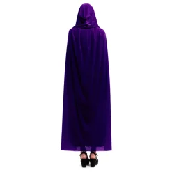 Capa Violeta con Capucha