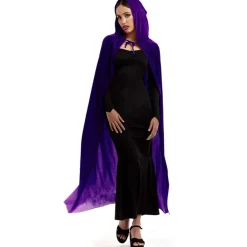Capa Violeta con Capucha