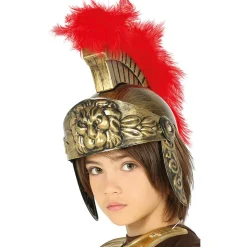 Casco de Romano Dorado infantil