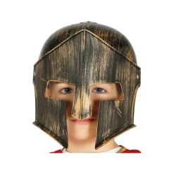 Casco Espartano Bronce Infantil