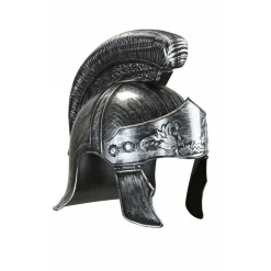 Casco Romano Gradados Plateado