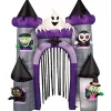 Castillo de Halloween Hinchable Led