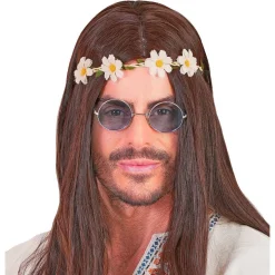 Corona de Flores Blancas Clásica