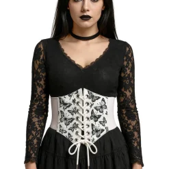 Corset Blanco Mariposas