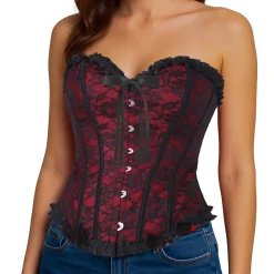 Corset Burdeos Corazón