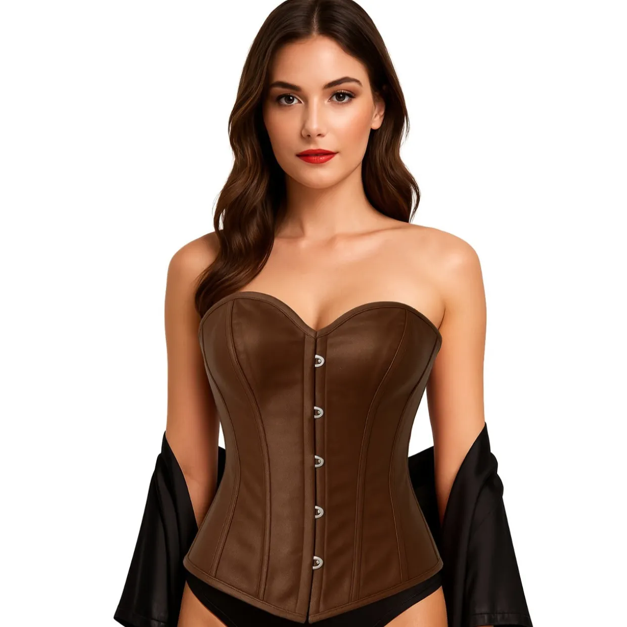 Corset Marrón Corazón