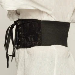 Corset Negro Corto