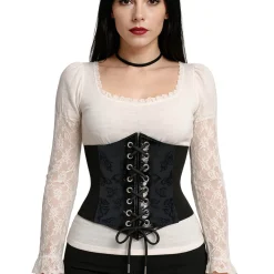 Corset Negro Mariposas