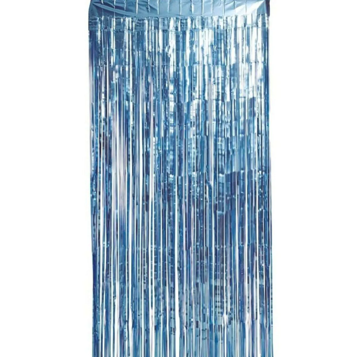 Cortina Azul Decoración