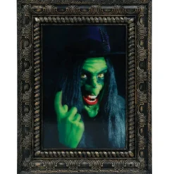 Cuadro de Bruja Animado