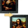 Cuadro Terror Monalisa pequeño