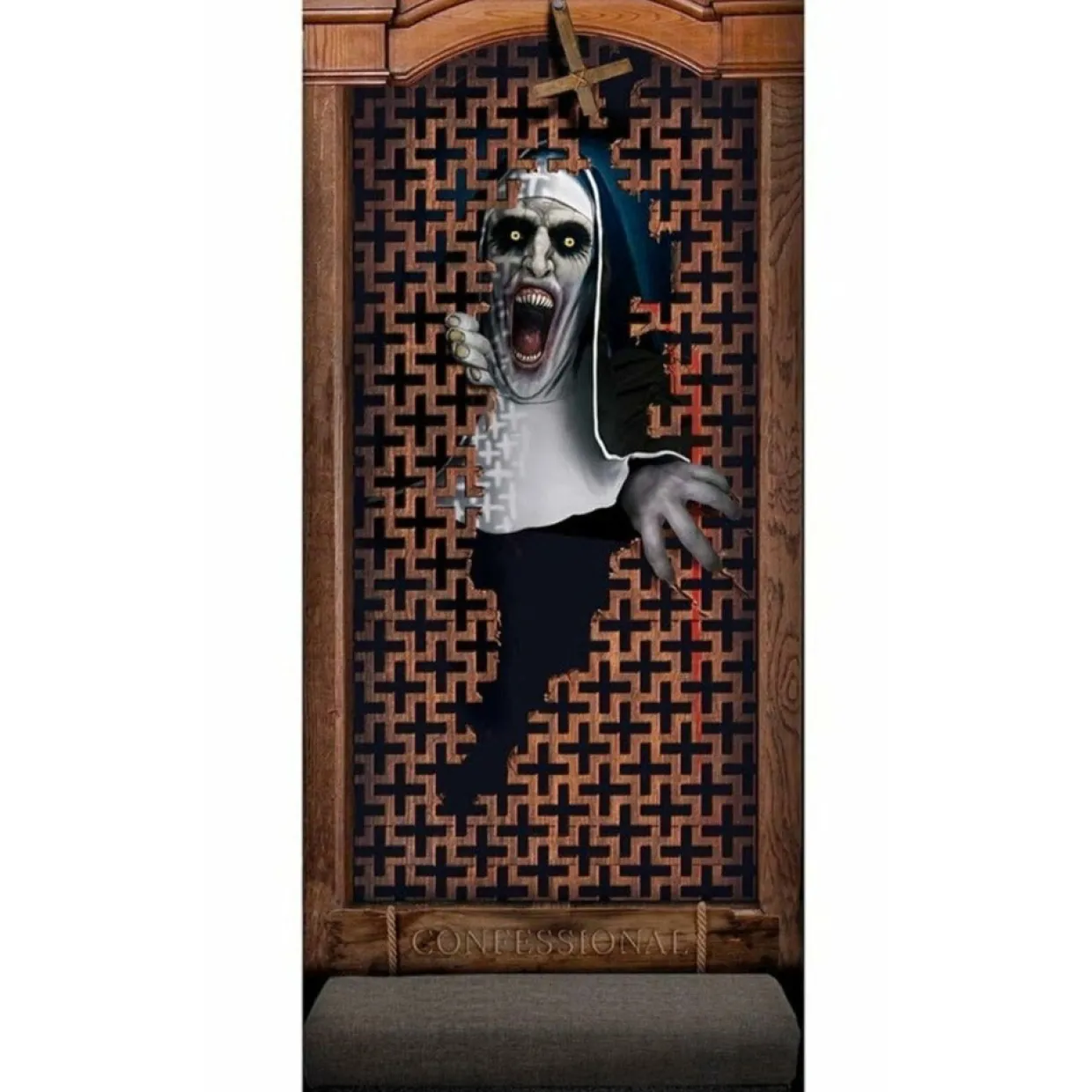 Cubrepuerta de Confesionario