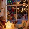 Decoración de Gel Elfos Navideños