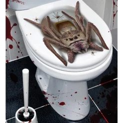Decoración WC Araña Gigante