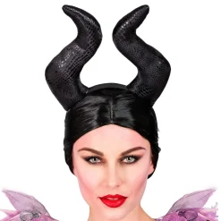 Diadema Cuernos de Maléfica Hechicera