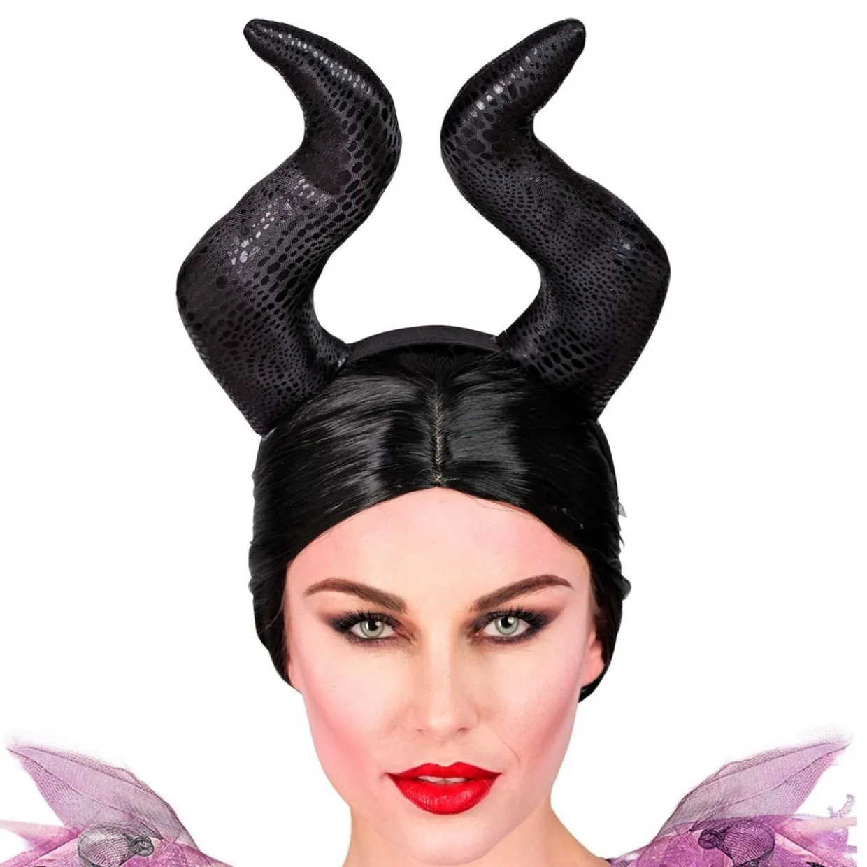 Diadema Cuernos de Maléfica Hechicera