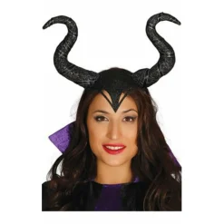 Diadema Cuernos Maléfica Deluxe