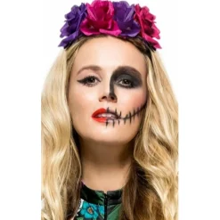 Diadema de Catrina Flores