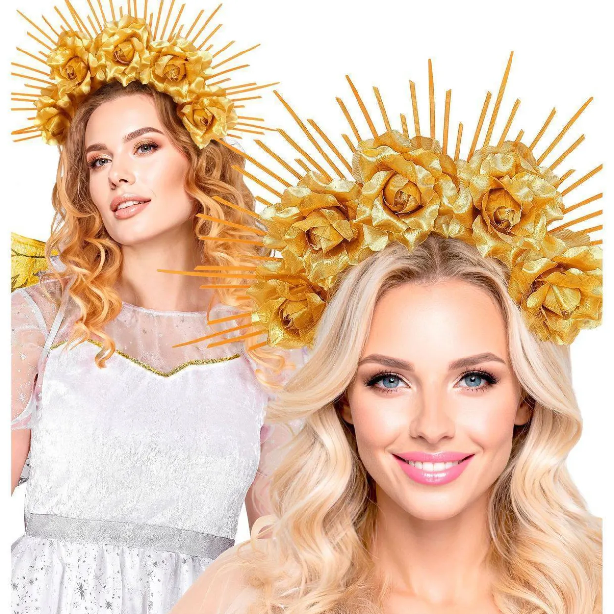 Diadema de Diosa Catrina Rosas