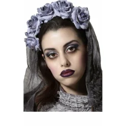Diadema de Novia Cadáver con Velo