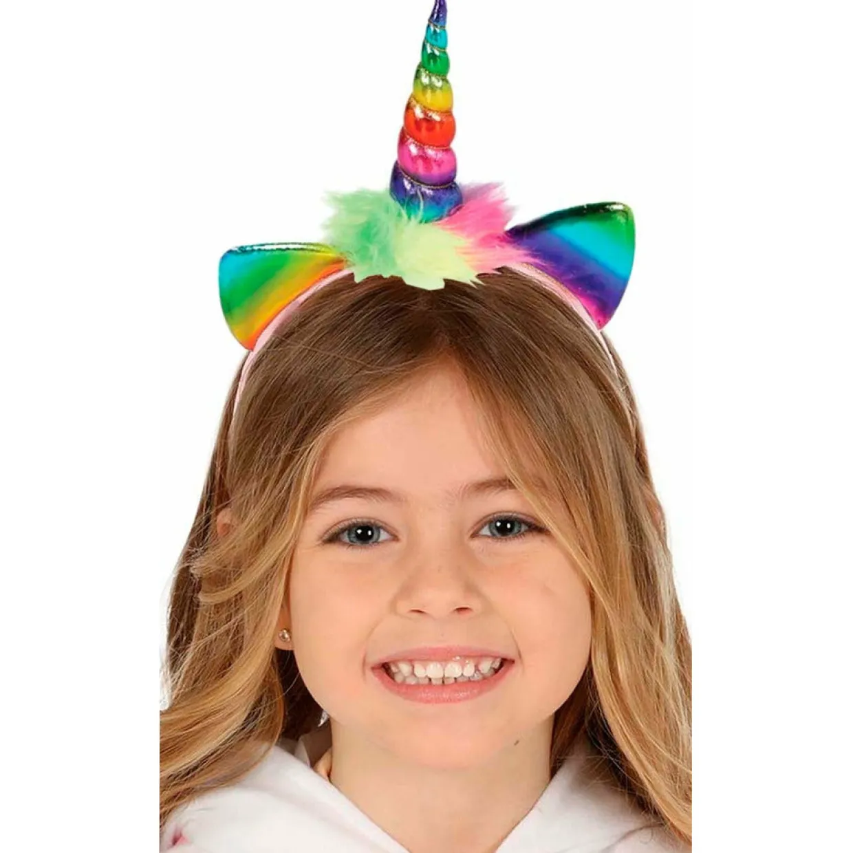 Diadema de Unicornio Multicolor infantil