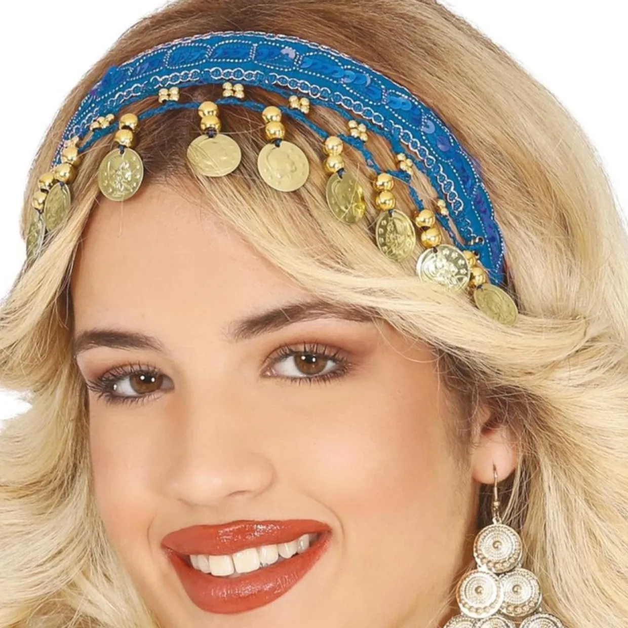Diadema de Zíngara Azul