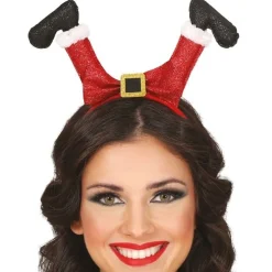 Diadema Piernas Papá Noel