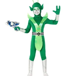 Disfraces en grupo de Alien Verdes