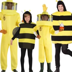 Disfraces en grupo de Apicultores y Abejas