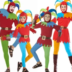 Disfraces en grupo de Arlequines