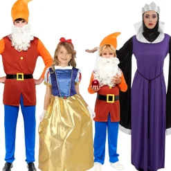 Disfraces en grupo de Blancanieves Cuento