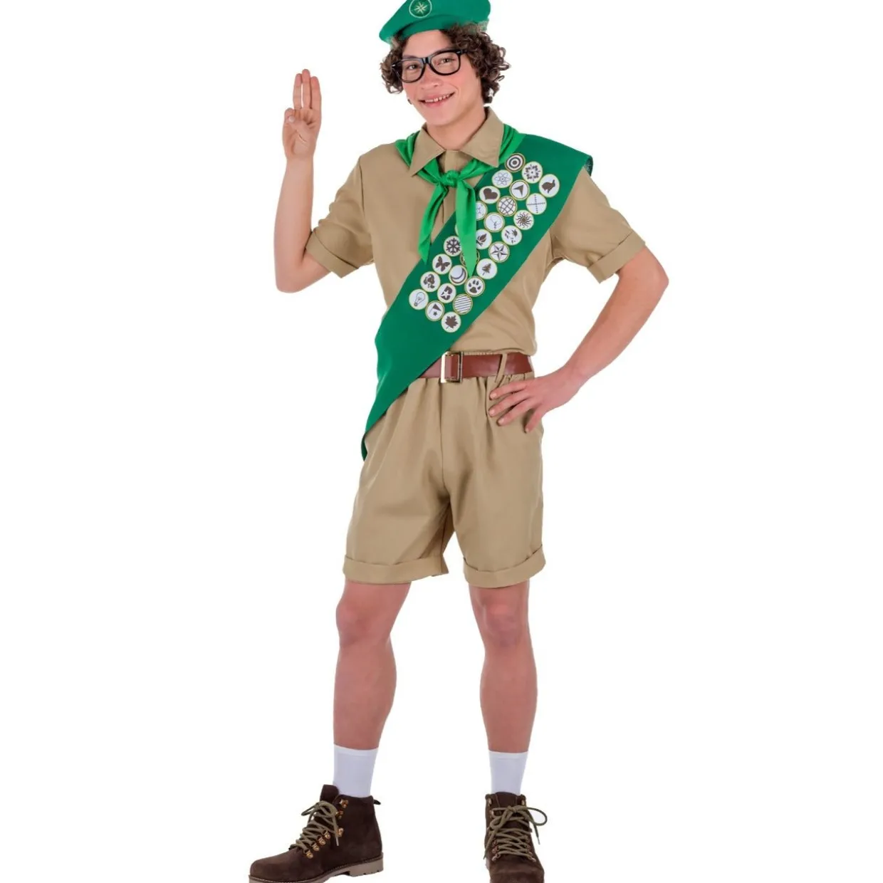 Disfraces en grupo de Boy Scout