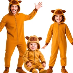 Disfraces en grupo de Capibara