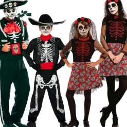 Disfraces en grupo de Catrinas