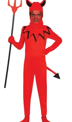 Disfraces en grupo de Diablos Guerreros