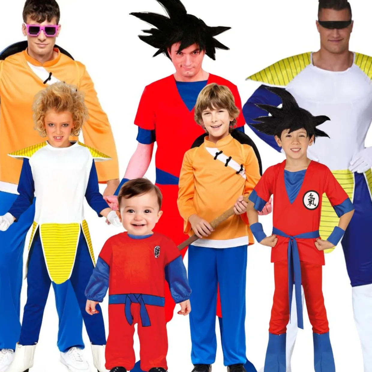 Disfraces en grupo de Dragon Ball