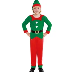 Disfraces en grupo de Elfos Navideños