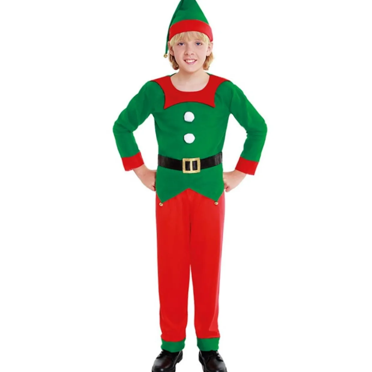 Disfraces en grupo de Elfos Navideños