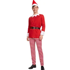 Disfraces en grupo de Elfos Traviesos de Navidad