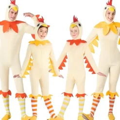 Disfraces en grupo de Gallos y Gallinas